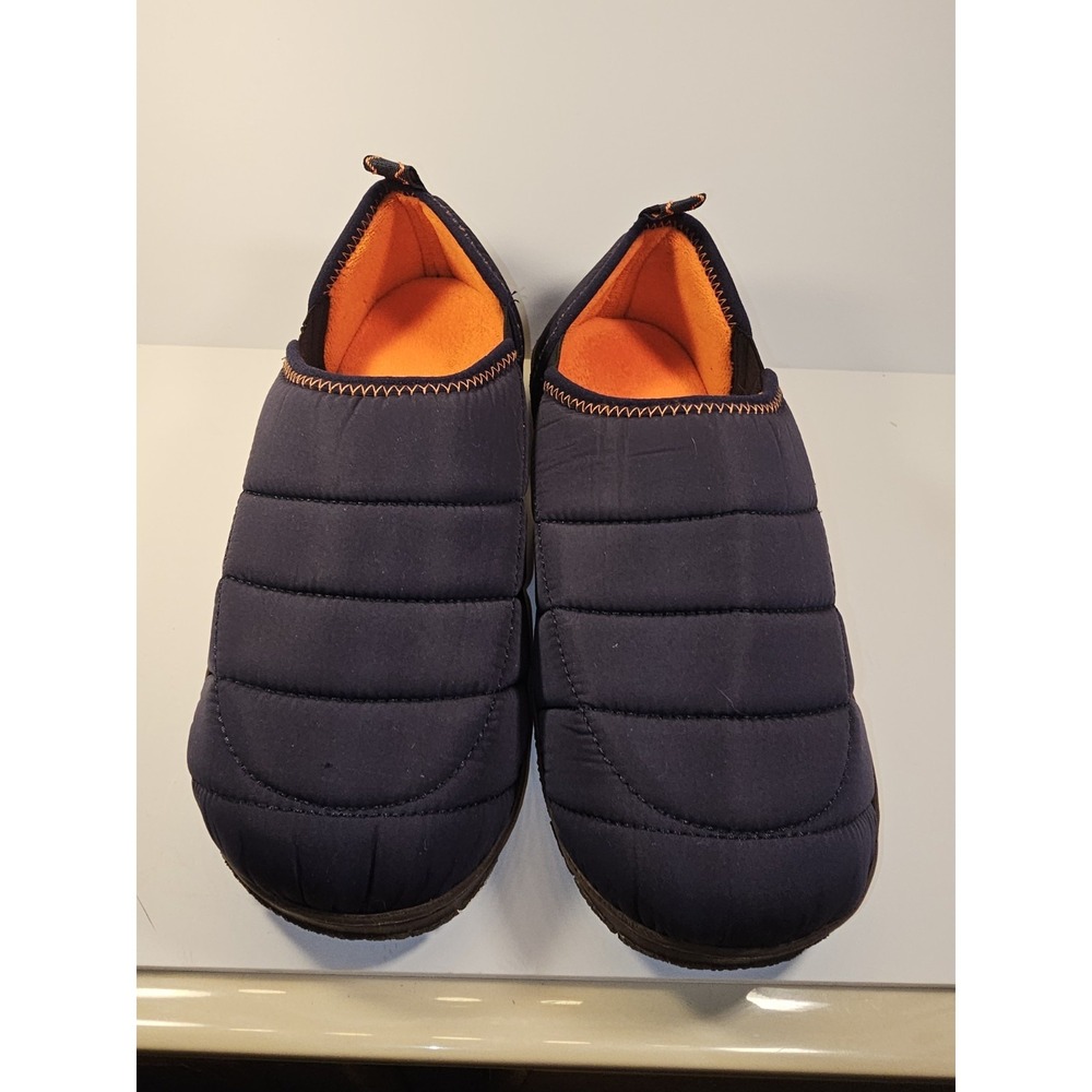 LongBay Mens Outdoor Slippers Two Tone Memory Foam‎ Slip On  Men Size 13